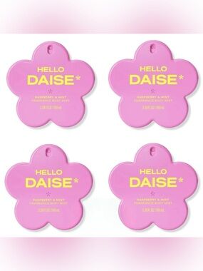 NEW 4x Daise Fragrance Spray in Raspberry & Mint Full Size